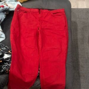 Torrid 24r red jeans